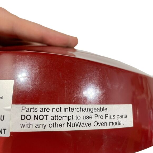 NuWave Pro Plus Infrared Oven Part #20653 Motor Power Heater Head WORKS Tested - Picture 6 of 9